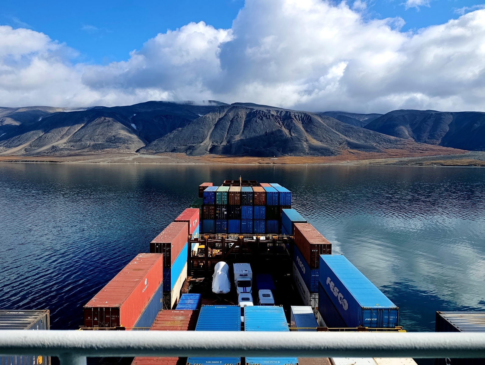 FESCO доставила на Чукотку рекордный объем грузов за один рейс