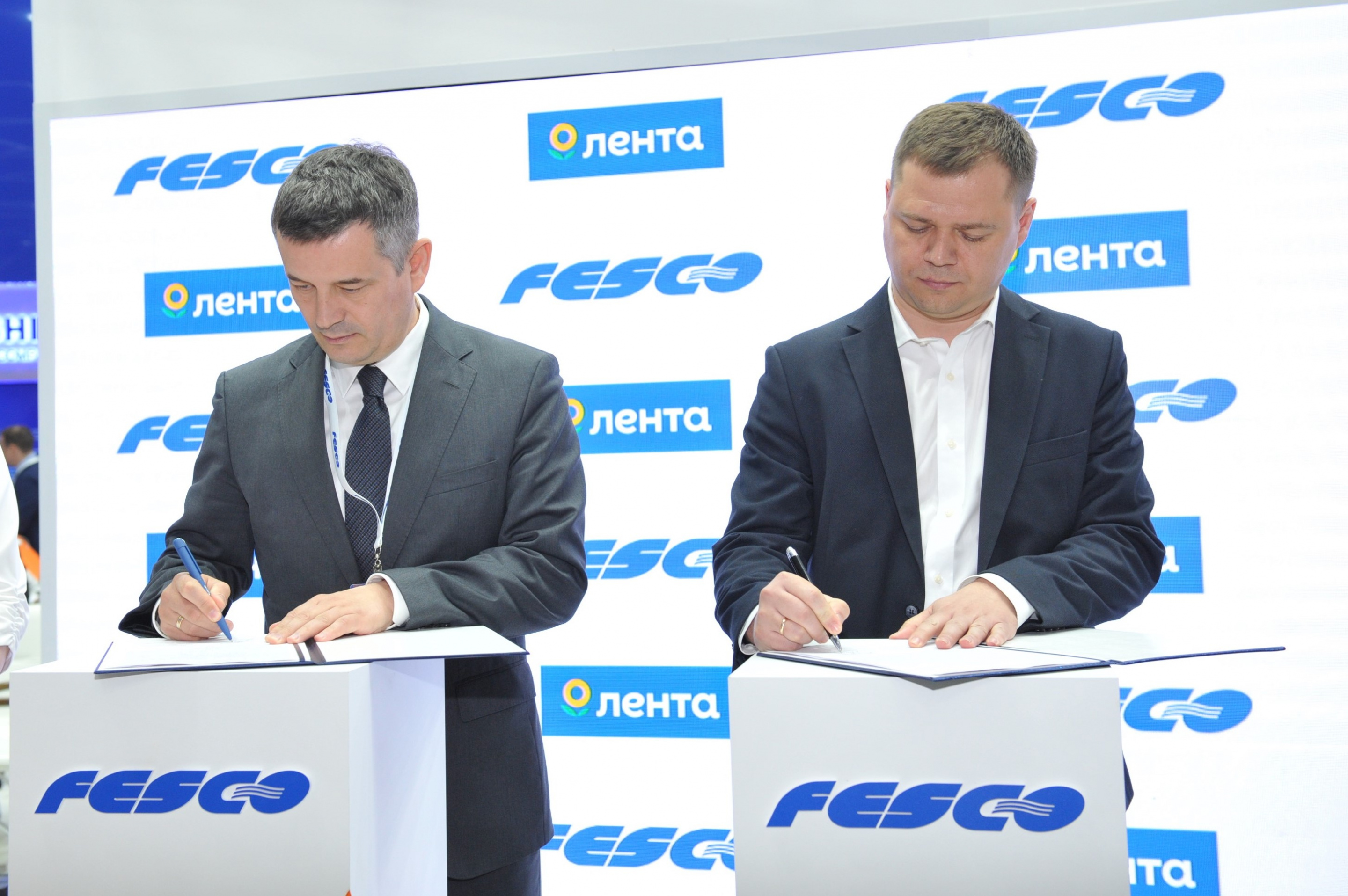 FESCO и «Лента» договорились о развитии контейнерных перевозок между странами Азии и Россией