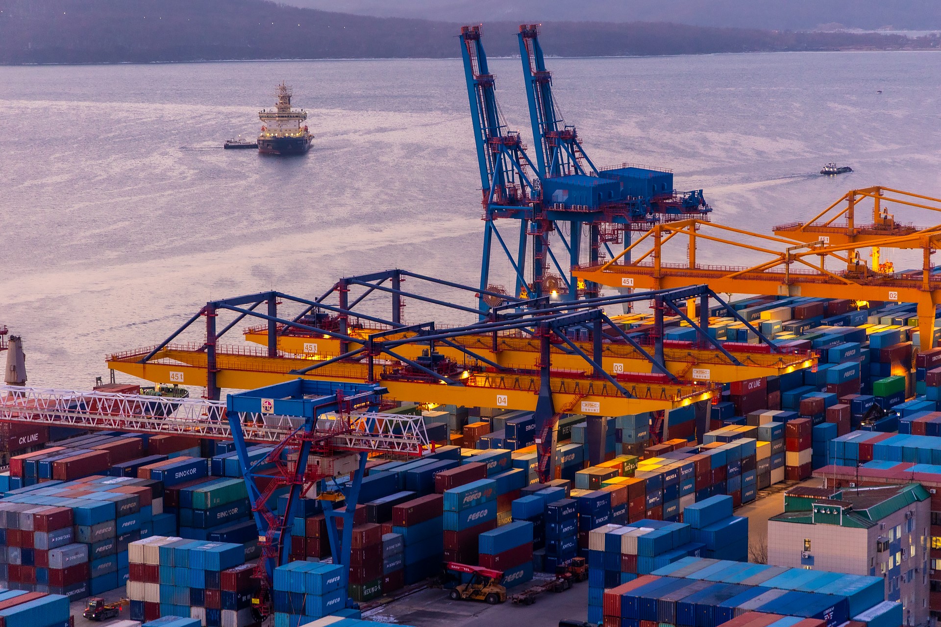 Контейнерооборот ВМТП вырос на 6,6% в первом квартале 2026 года