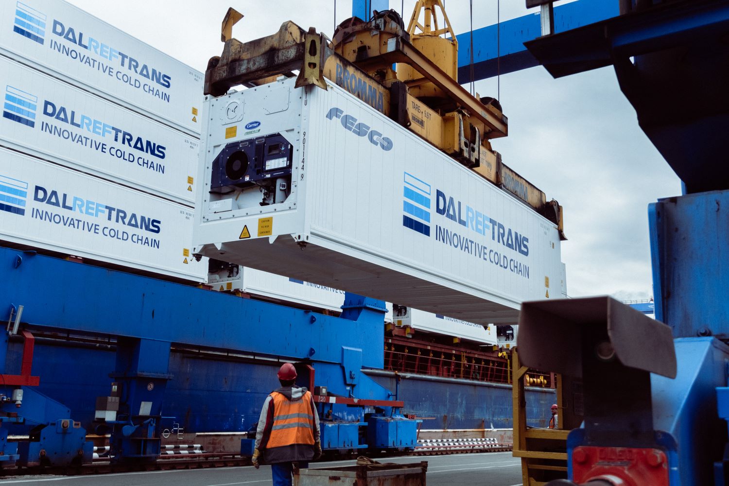 FESCO доставила первую партию бананов из Индии в Россию