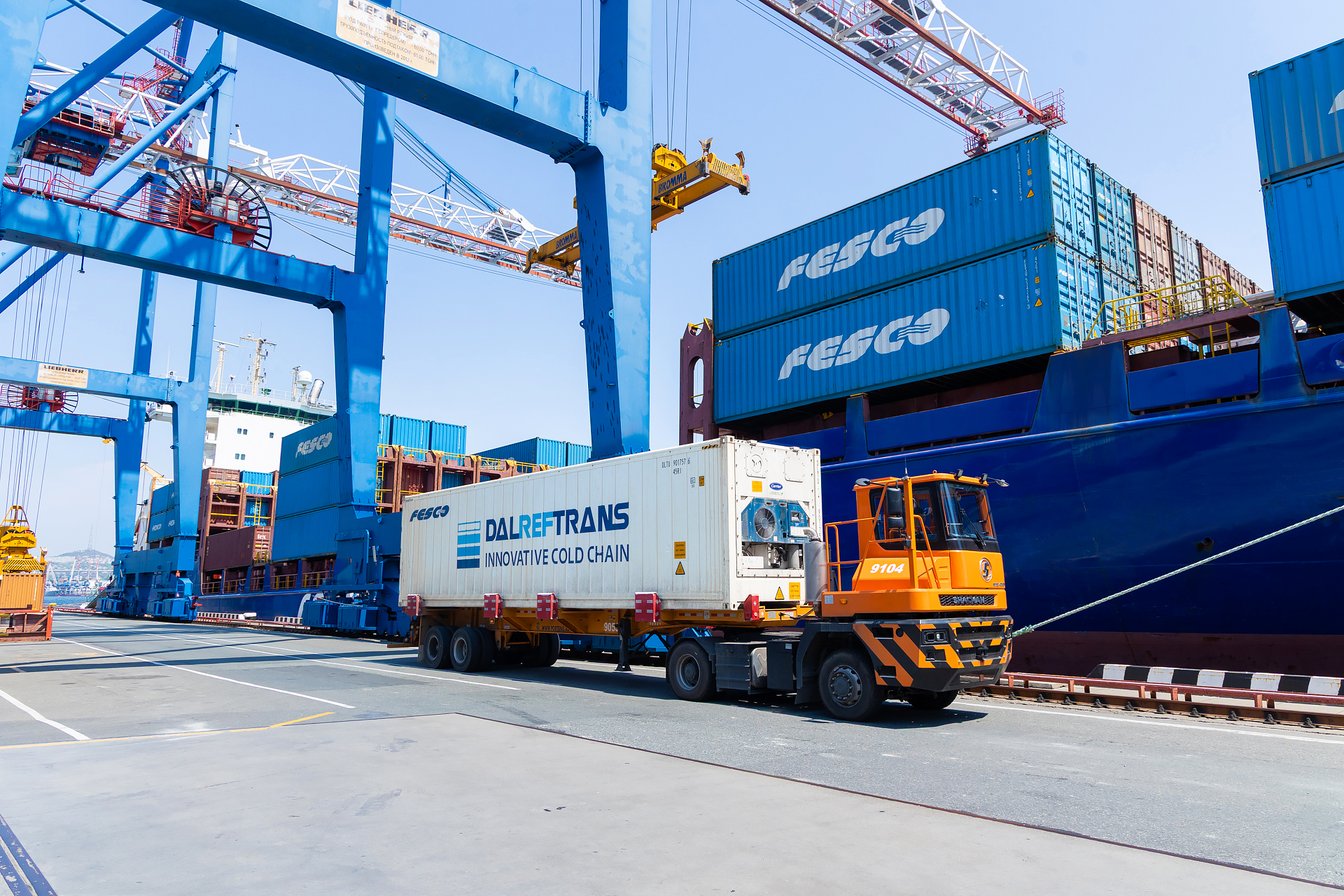 FESCO за первое полугодие 2025 года перевезла более 35 тысяч тонн российской свинины в Китай