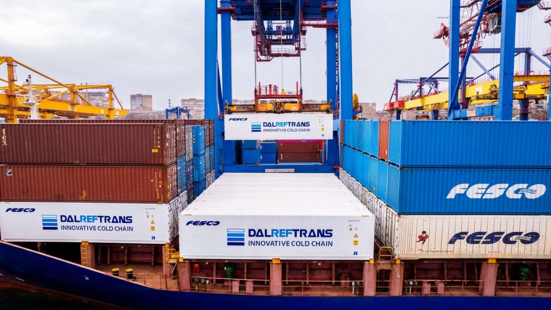 FESCO доставила на Дальний Восток больше 27 тысяч тонн эквадорских бананов через Южную Корею в 2024 году