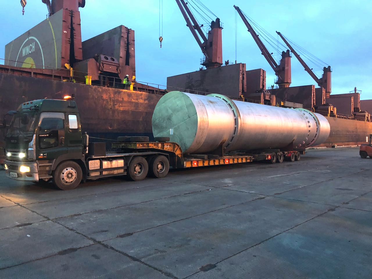 FESCO перевезла крупнотоннажное оборудование для строящегося в Приморском крае завода