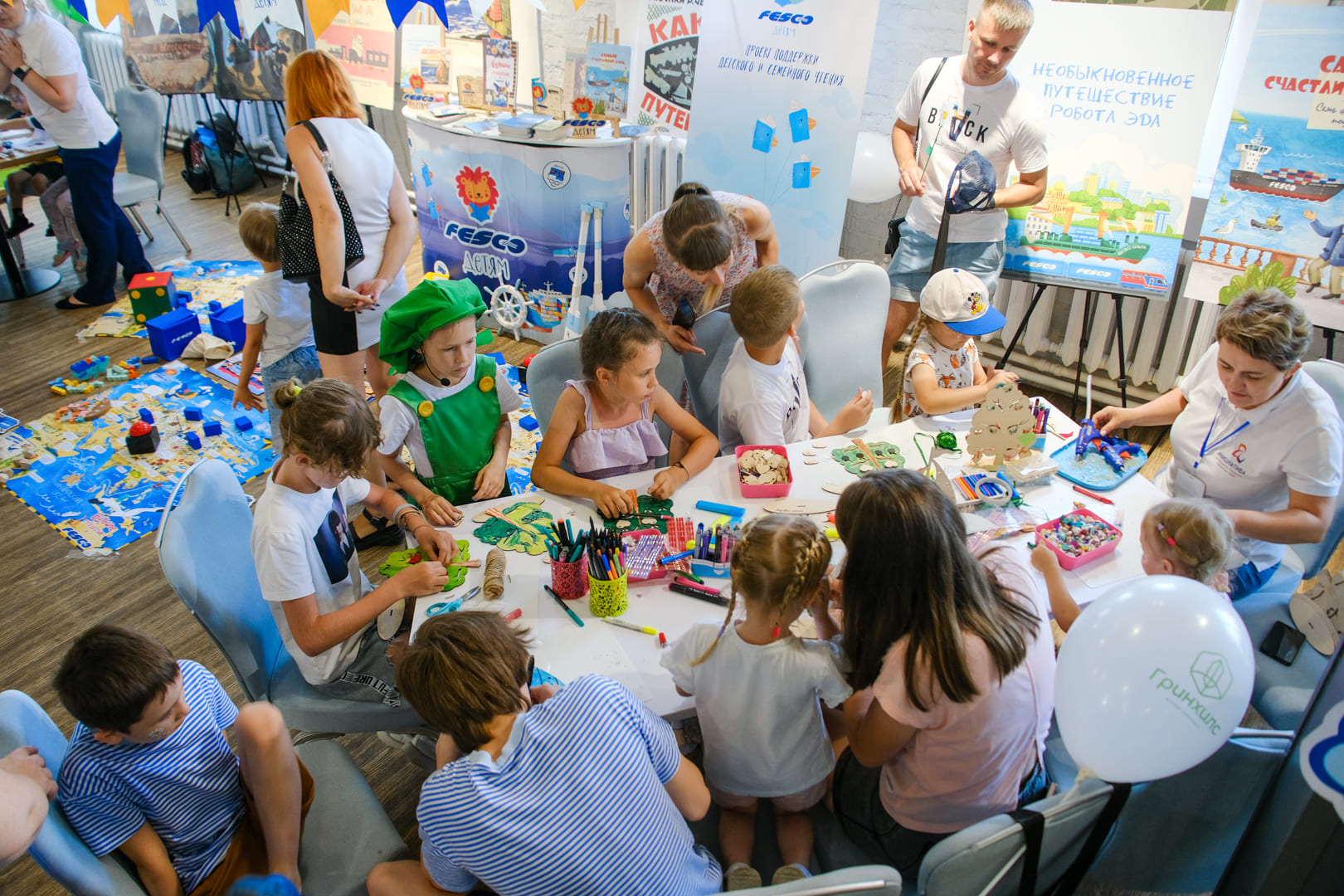 Проект "FESCO Детям" объединил более 15 тысяч юных участников в России и за рубежом