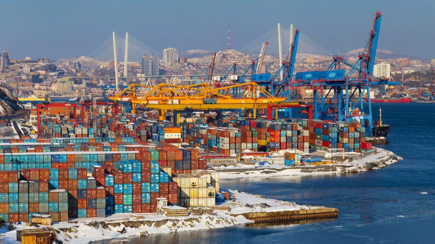 Container train Irkutsk – Vladivostok