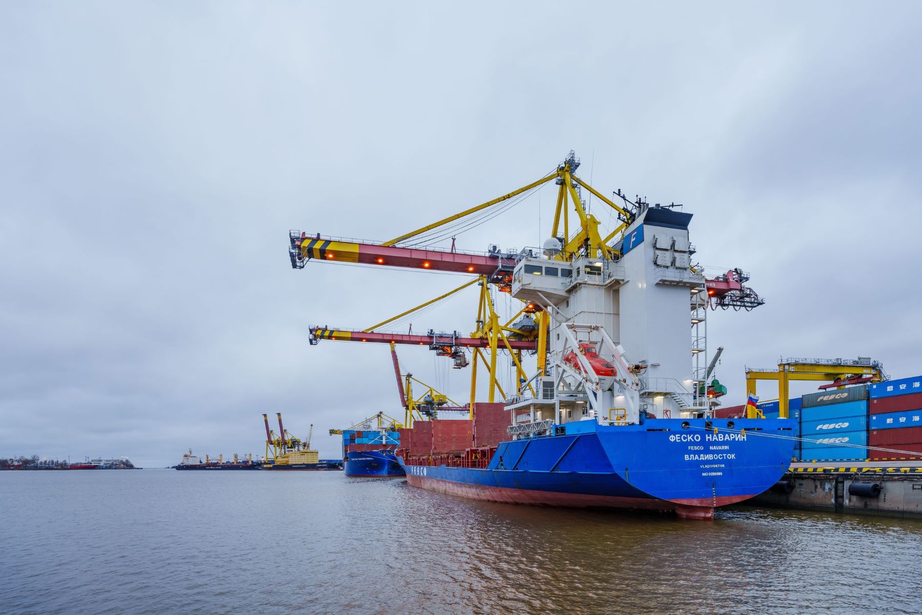 FESCO более чем вдвое увеличила объем контейнерных перевозок между Санкт-Петербургом и Калининградом в 2025 году