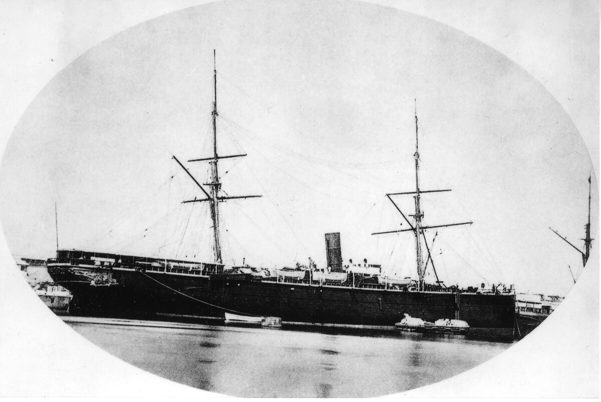 Пароход «Москва», 1879 год. Судно FESCO Пароход «Москва». Судно FESCO